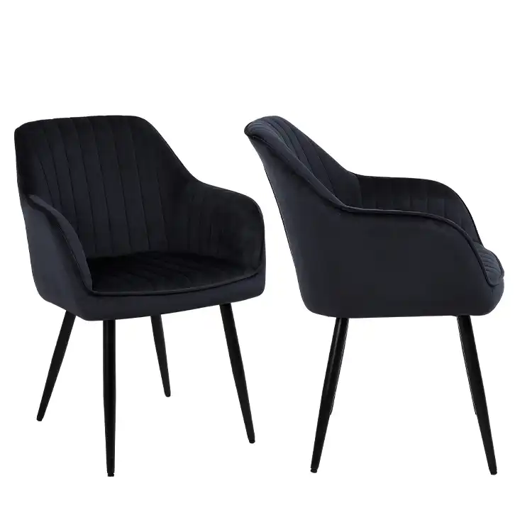 Best Black Dining Chairs with Upholstered Comfort Features